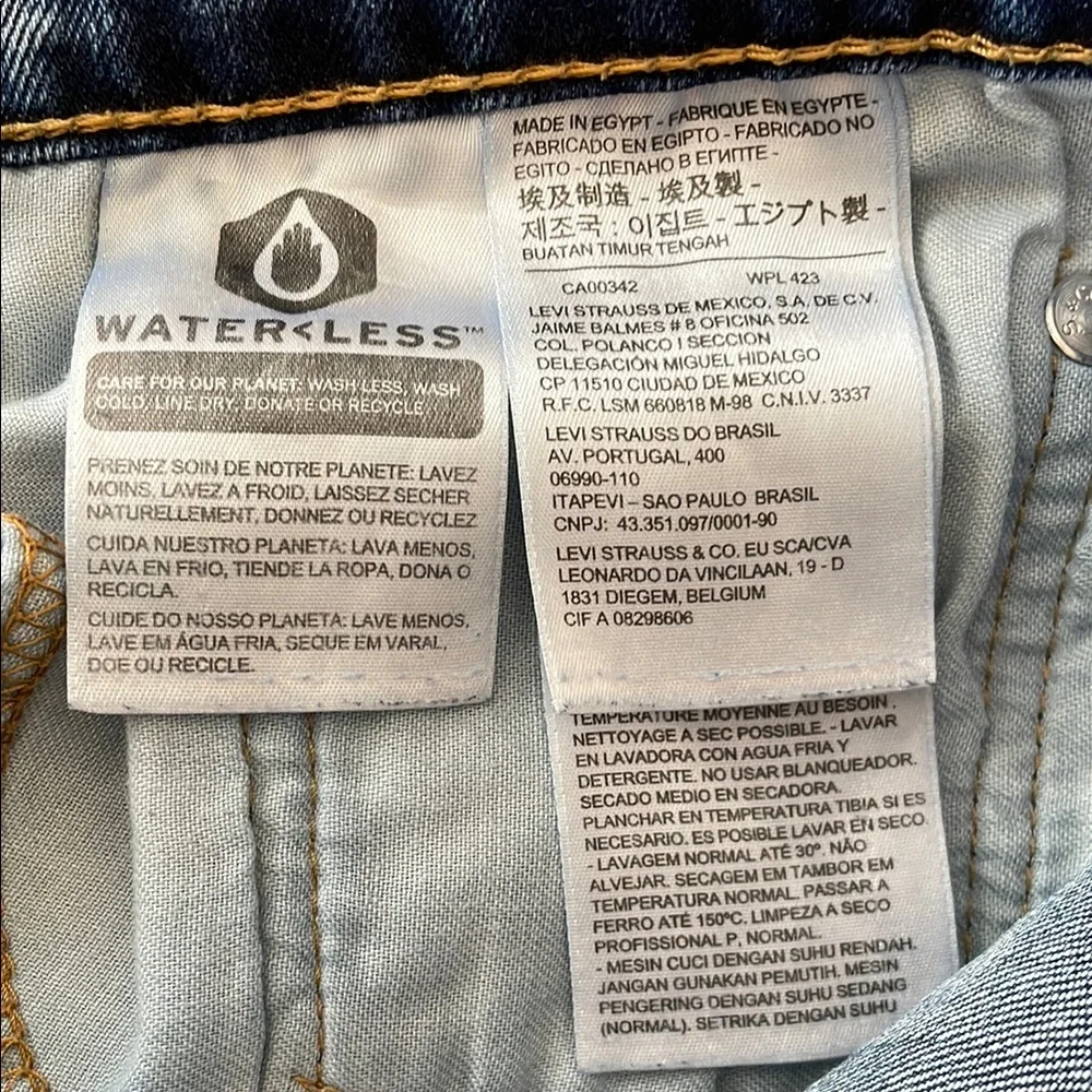 Levi's 505 Denim Blue Jeans